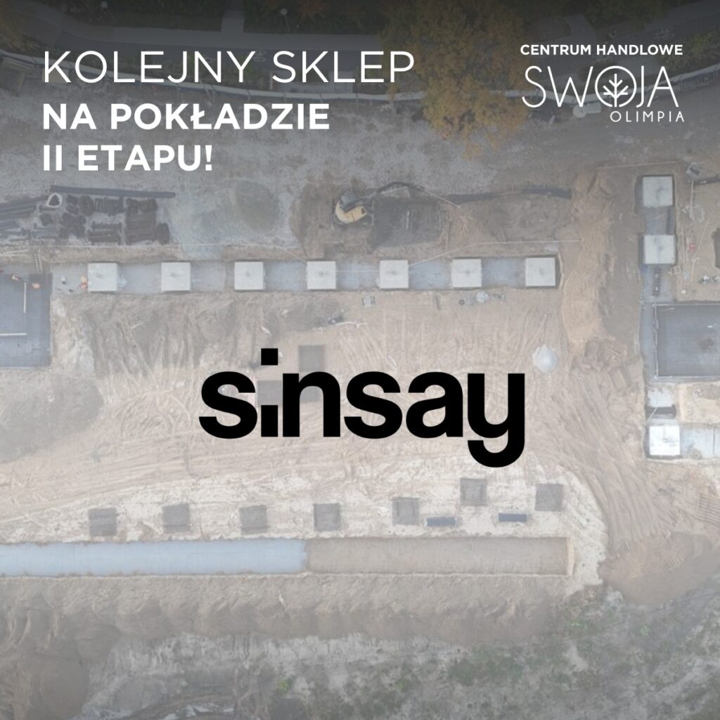 Sinsay dołącza do nas!