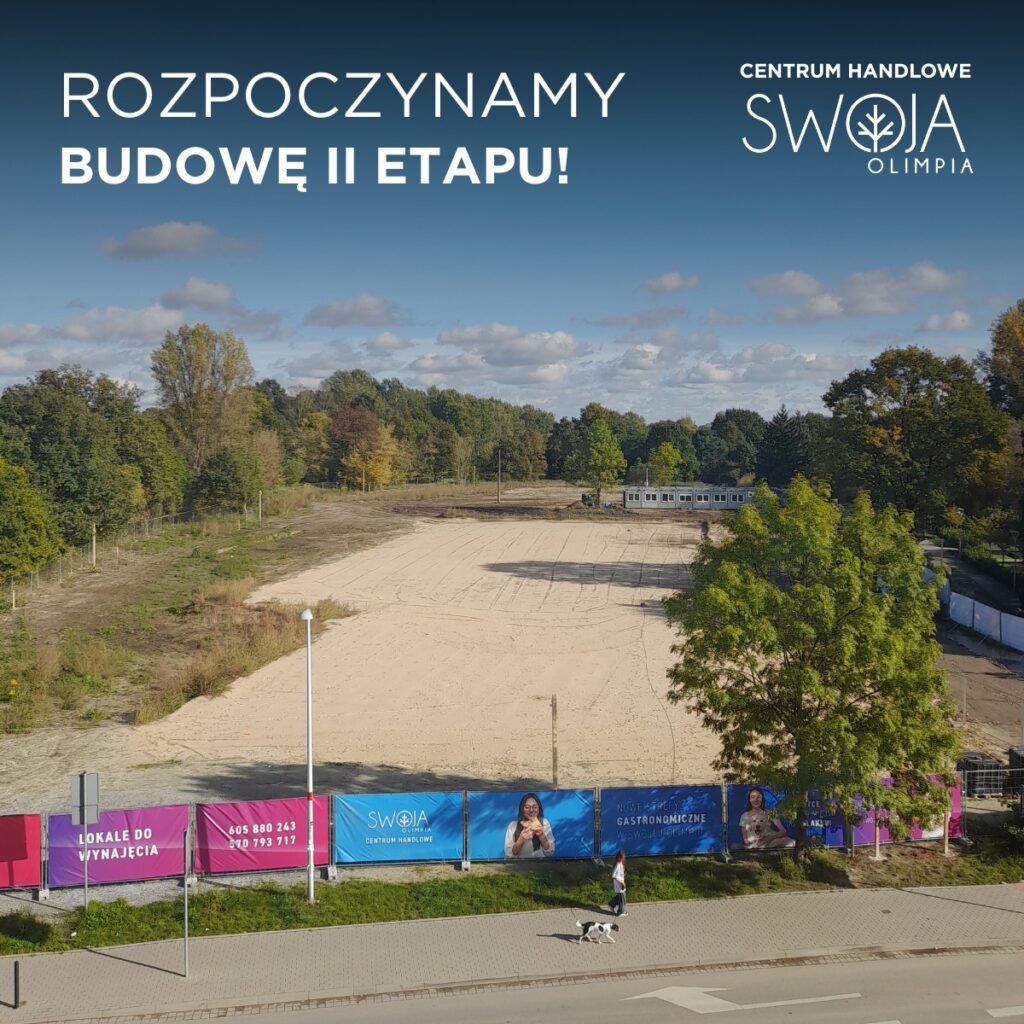 Maszyny ruszyły… Swoja Olimpia w budowie