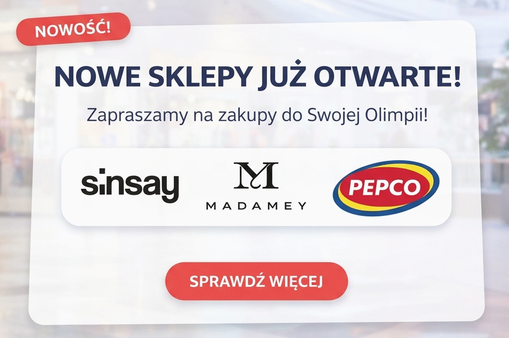 Otwarcie nowych sklepów!